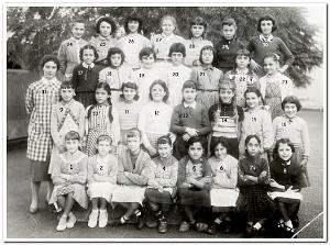 ECOLE JEAN ZAY FILLES 1957 XXX MME BENICHOU